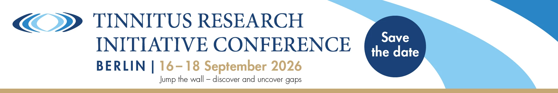 Tinnitus Research Initiative Conference | Berlin | 16 - 18 September 2026 - Save the Date